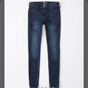 Abercrombie & Fitch Dark Wash Leggings 6 Long‎